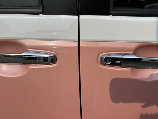 ムーヴキャンバス ストライプスＧ　両側電動スライドドア　スマートキー　衝突被害軽減ブレーキ　クリアランスソナー　アイドリングストップ　ＬＥＤヘッドライト（41枚目）