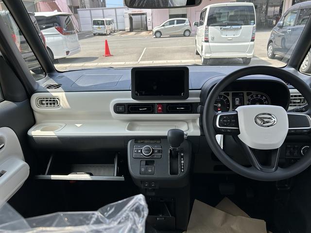 ムーヴキャンバス ストライプスＧ　両側電動スライドドア　スマートキー　衝突被害軽減ブレーキ　クリアランスソナー　アイドリングストップ　ＥＣＳ　ＬＥＤヘッドライト　シートヒーター（17枚目）