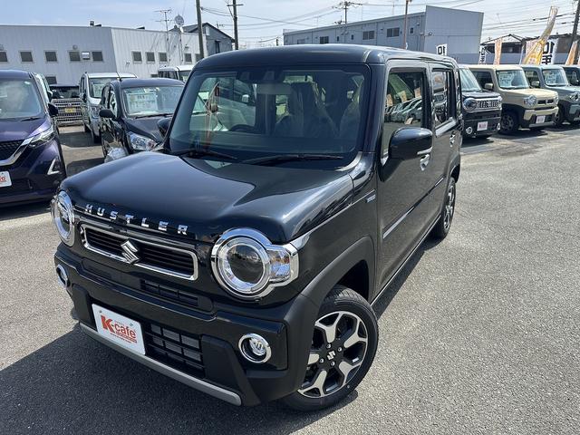 ハスラー ハイブリッドＸ　衝突被害軽減ブレーキ　スマートキー　車線逸脱防止装置　クリアランスソナー　アイドリングストップ　ＥＣＳ　ＬＥＤヘッドライト（2枚目）