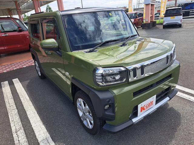 タフト Ｇ　クロムベンチャー　衝突被害軽減ブレーキ　スマートキー　車線逸脱防止装置　クリアランスソナー　ＥＣＳ　ＬＥＤヘッドライト　シートヒーター（3枚目）