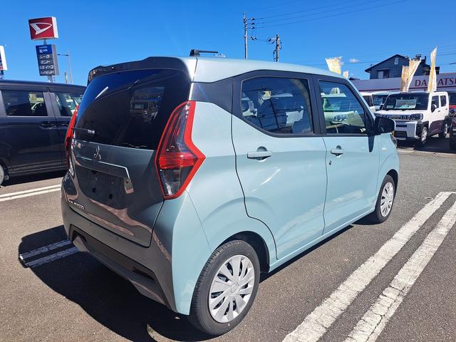 ｅＫワゴン Ｍ　７インチナビ・Ｂｌｕｅｔｏｏｔｈ・バックカメラ　ＥＴＣ　衝突被害軽減ブレーキ　車線逸脱防止装置　アイドリングストップ（6枚目）
