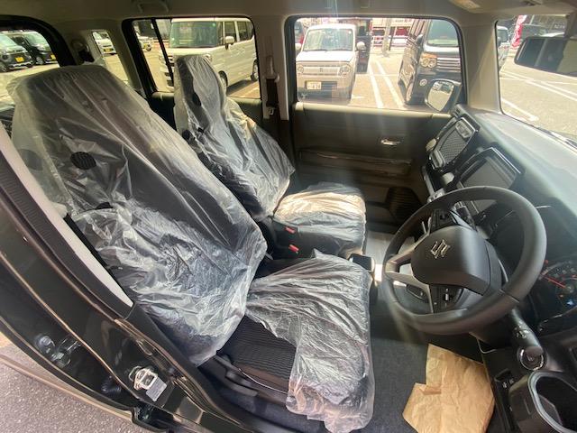 ハスラー ハイブリッドＸ　衝突被害軽減ブレーキ　車線逸脱防止装置　スマートキー　クリアランスソナー　アイドリングストップ　ＡＣＣ　ＥＣＳ　シートヒーター　ＬＥＤヘッドライト（10枚目）