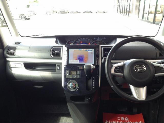 タント カスタムＲＳ　トップエディションＶＳ　ＳＡＩＩＩ　純正フルセグナビ・Ｂｌｕｅｔｏｏｔｈ　スマートキー　バックカメラ　両側電動スライドドア　衝突被害軽減ブレーキ　アイドリングストップ　ＥＴＣ　ＥＣＳ　ドライブレコーダー（2枚目）