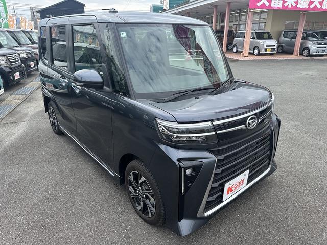 タント カスタムＸ　両側電動スライドドア　衝突被害軽減ブレーキ　スマートキー　クリアランスソナー　アイドリングストップ　ＥＣＳ　シートヒーター　ＬＥＤヘッドライト（4枚目）