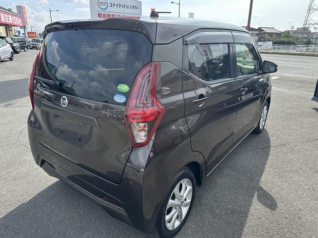 デイズ Ｘ　ワンセグナビ・Ｂｌｕｅｔｏｏｔｈ付　バックカメラ　スマートキー　衝突被害軽減ブレーキ　車線逸脱防止装置　クリアランスソナー　ＥＴＣ　ドライブレコーダー（6枚目）