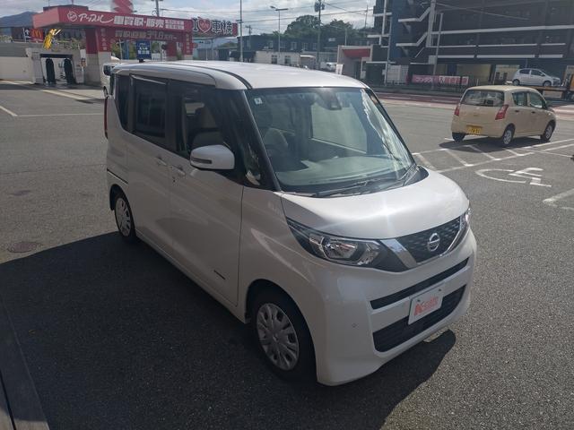 ルークス X フルセグナビ・Bluetooth付 バックカメラ 両側スライド片側電動ドア スマートキー 衝突被害軽減ブレーキ 車線逸脱防止装置 クリアランスソナー ETC アイドリングストップ ドライブレコーダー(4枚目)