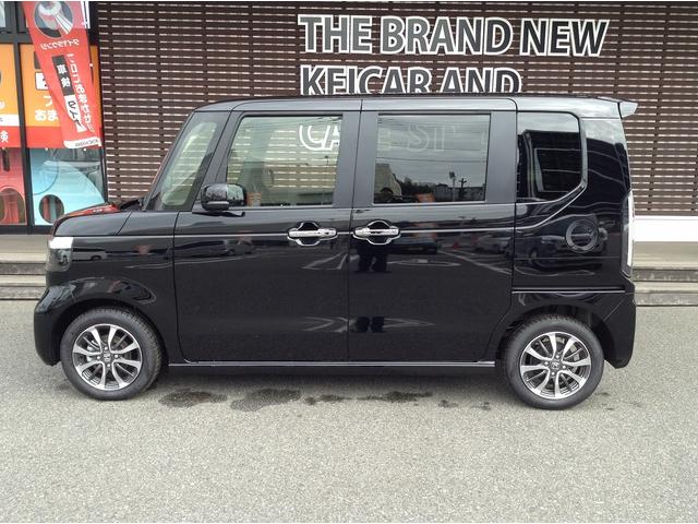 N-BOXカスタム ベースグレード Honda SENSING 両側スライド片側電動ドア スマートキー シートヒーター ACC ECS LEDヘッドライト(9枚目)