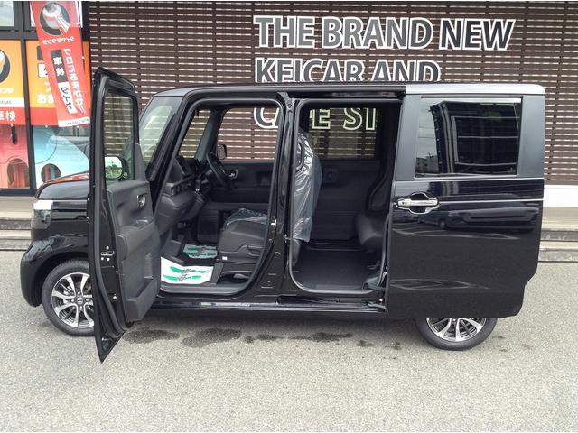 N-BOXカスタム ベースグレード Honda SENSING 両側スライド片側電動ドア スマートキー シートヒーター ACC ECS LEDヘッドライト(10枚目)