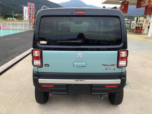 ハスラー タフワイルド　衝突被害軽減ブレーキ　車線逸脱防止装置　スマートキー　クリアランスソナー　アイドリングストップ　ＡＣＣ　ＥＣＳ　シートヒーター　ＬＥＤヘッドライト（5枚目）