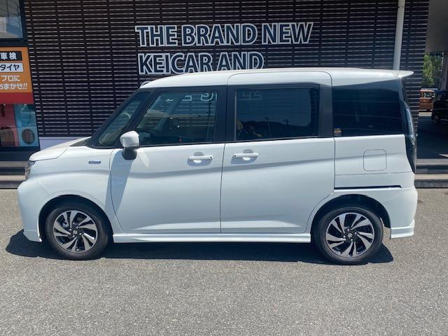 ソリオバンディット ハイブリッドＭＶ　両側電動スライドドア　　衝突軽減ブレーキ　車線逸脱防止装置　スマートキー　クリアランスソナー　アイドリングストップ　ＥＣＳ　ＡＣＣ　サーキュレータ　シートヒーター　ＬＥＤヘッドライト（9枚目）