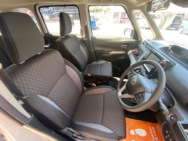 ソリオバンディット ハイブリッドＭＶ　両側電動スライドドア　　衝突軽減ブレーキ　車線逸脱防止装置　スマートキー　クリアランスソナー　アイドリングストップ　ＥＣＳ　ＡＣＣ　サーキュレータ　シートヒーター　ＬＥＤヘッドライト（12枚目）