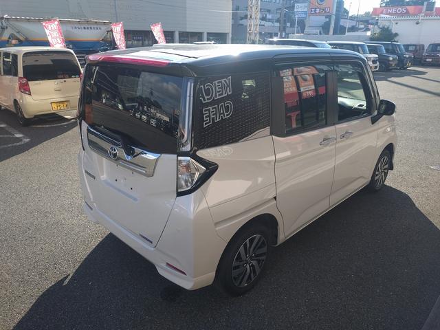 ルーミー カスタムG 純正フルセグナビ・Bluetooth バックカメラ 両側電動スライドドア スマートキー衝突被害軽減ブレーキ アイドリングストップ クリアランスソナー ECS ACC LEDヘッドライト(6枚目)