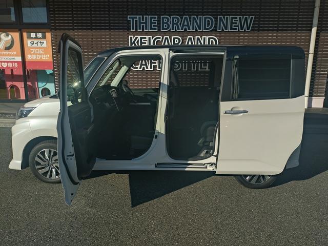 ルーミー カスタムG 純正フルセグナビ・Bluetooth バックカメラ 両側電動スライドドア スマートキー衝突被害軽減ブレーキ アイドリングストップ クリアランスソナー ECS ACC LEDヘッドライト(10枚目)