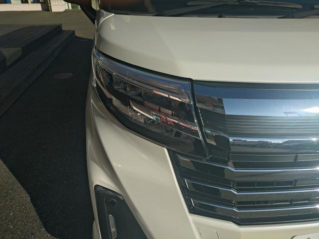 ルーミー カスタムG 純正フルセグナビ・Bluetooth バックカメラ 両側電動スライドドア スマートキー衝突被害軽減ブレーキ アイドリングストップ クリアランスソナー ECS ACC LEDヘッドライト(46枚目)