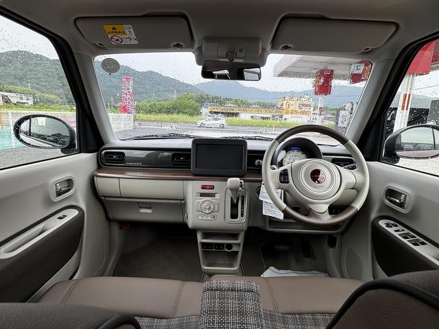 アルトラパンLC X 衝突被害軽減ブレーキ 車線逸脱防止装置 スマートキー クリアランスソナー アイドリングストップ ECS LEDヘッドライト(2枚目)