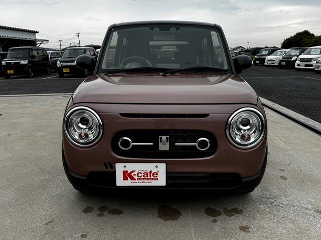 アルトラパンLC X 衝突被害軽減ブレーキ 車線逸脱防止装置 スマートキー クリアランスソナー アイドリングストップ ECS LEDヘッドライト(4枚目)