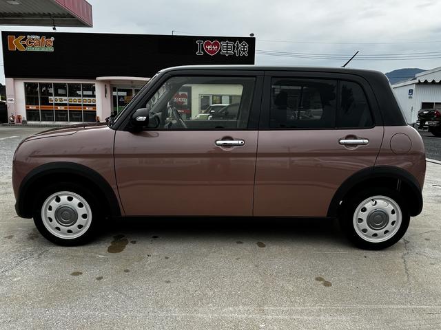 アルトラパンLC X 衝突被害軽減ブレーキ 車線逸脱防止装置 スマートキー クリアランスソナー アイドリングストップ ECS LEDヘッドライト(6枚目)