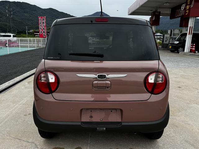 アルトラパンLC X 衝突被害軽減ブレーキ 車線逸脱防止装置 スマートキー クリアランスソナー アイドリングストップ ECS LEDヘッドライト(8枚目)