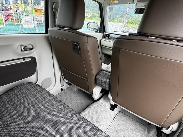 アルトラパンLC X 衝突被害軽減ブレーキ 車線逸脱防止装置 スマートキー クリアランスソナー アイドリングストップ ECS LEDヘッドライト(61枚目)