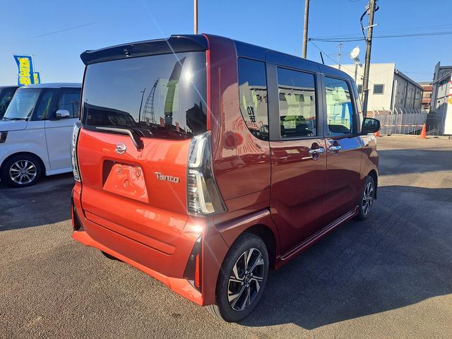 タント カスタムＸ　ナビ・Ｂｌｕｅｔｏｏｔｈ付　バックカメラ　スマートキー　両側電動スライドドア　衝突被害軽減ブレーキ　ＥＴＣ　ＥＣＳ　アイドリングストップ　クリアランスソナー　ＬＥＤヘッドライト（5枚目）