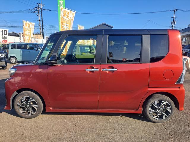 タント カスタムＸ　ナビ・Ｂｌｕｅｔｏｏｔｈ付　バックカメラ　スマートキー　両側電動スライドドア　衝突被害軽減ブレーキ　ＥＴＣ　ＥＣＳ　アイドリングストップ　クリアランスソナー　ＬＥＤヘッドライト（8枚目）