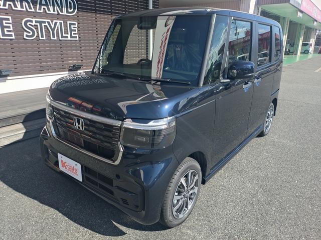 N-BOXカスタム ベースグレード Honda SENSING 両側スライド片側電動ドア スマートキー シートヒーター ACC ECS LEDヘッドライト(2枚目)