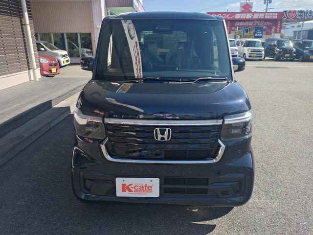N-BOXカスタム ベースグレード Honda SENSING 両側スライド片側電動ドア スマートキー シートヒーター ACC ECS LEDヘッドライト(3枚目)