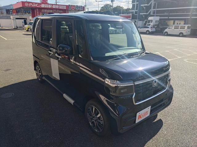 N-BOXカスタム ベースグレード Honda SENSING 両側スライド片側電動ドア スマートキー シートヒーター ACC ECS LEDヘッドライト(4枚目)