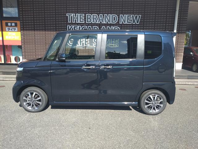 N-BOXカスタム ベースグレード Honda SENSING 両側スライド片側電動ドア スマートキー シートヒーター ACC ECS LEDヘッドライト(8枚目)