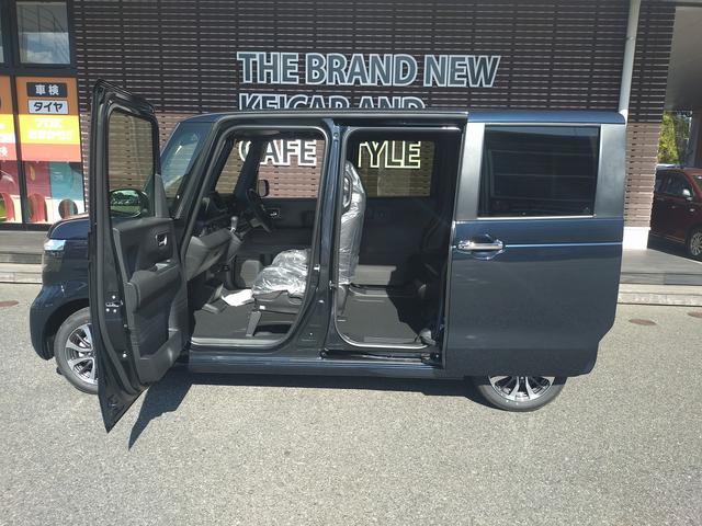 N-BOXカスタム ベースグレード Honda SENSING 両側スライド片側電動ドア スマートキー シートヒーター ACC ECS LEDヘッドライト(9枚目)