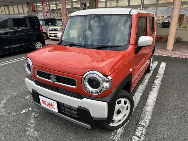 ハスラー ハイブリッドG 衝突被害軽減ブレーキ 車線逸脱防止装置 スマートキー クリアランスソナー アイドリングストップ ECS シートヒーター LEDヘッドライト(2枚目)