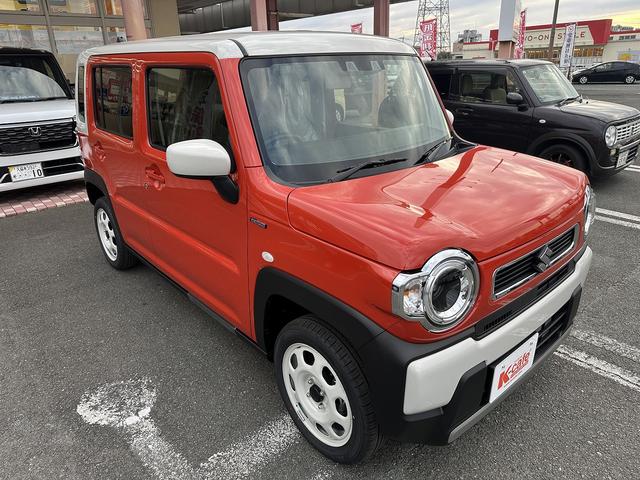 ハスラー ハイブリッドG 衝突被害軽減ブレーキ 車線逸脱防止装置 スマートキー クリアランスソナー アイドリングストップ ECS シートヒーター LEDヘッドライト(4枚目)