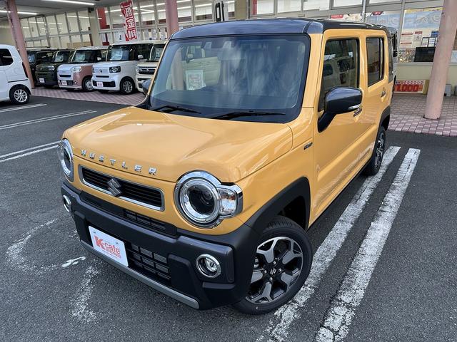 ハスラー ハイブリッドX 衝突被害軽減ブレーキ 車線逸脱防止装置 スマートキー クリアランスソナー アイドリングストップ ACC ECS シートヒーター LEDヘッドライト(2枚目)