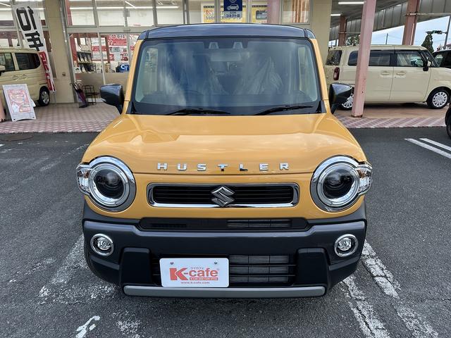ハスラー ハイブリッドX 衝突被害軽減ブレーキ 車線逸脱防止装置 スマートキー クリアランスソナー アイドリングストップ ACC ECS シートヒーター LEDヘッドライト(3枚目)