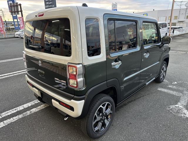 ハスラー ハイブリッドＸ　衝突被害軽減ブレーキ　車線逸脱防止装置　スマートキー　クリアランスソナー　アイドリングストップ　ＡＣＣ　ＥＣＳ　シートヒーター　ＬＥＤヘッドライト（6枚目）