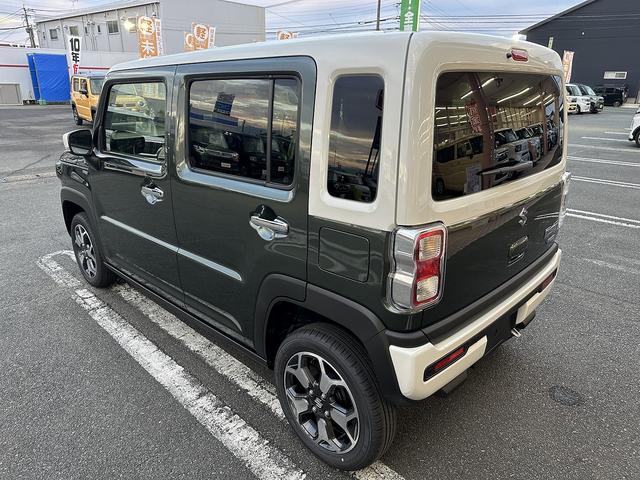 ハスラー ハイブリッドＸ　衝突被害軽減ブレーキ　車線逸脱防止装置　スマートキー　クリアランスソナー　アイドリングストップ　ＡＣＣ　ＥＣＳ　シートヒーター　ＬＥＤヘッドライト（8枚目）