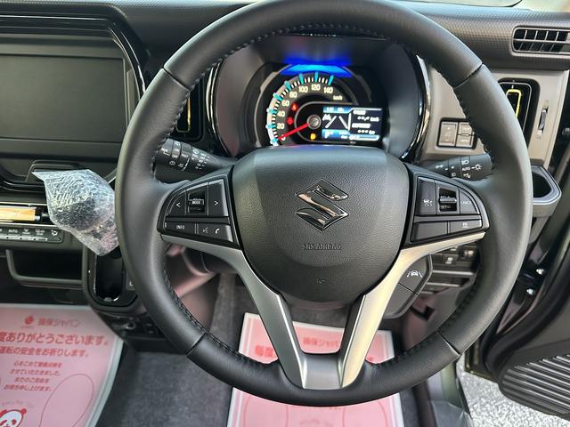 ハスラー ハイブリッドＸ　衝突被害軽減ブレーキ　車線逸脱防止装置　スマートキー　クリアランスソナー　アイドリングストップ　ＡＣＣ　ＥＣＳ　シートヒーター　ＬＥＤヘッドライト（24枚目）