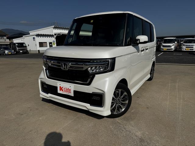 Ｎ－ＢＯＸカスタム Ｌ　Ｈｏｎｄａ　ＳＥＮＳＩＮＧ　フルセグナビＢｌｕｅｔｏｏｔｈ付　バックカメラ　両側スライド片側電動ドア　スマートキー　シートヒーター　ＡＣＣ　ＥＣＳ　ＥＴＣ　ＬＥＤヘッドライト（4枚目）