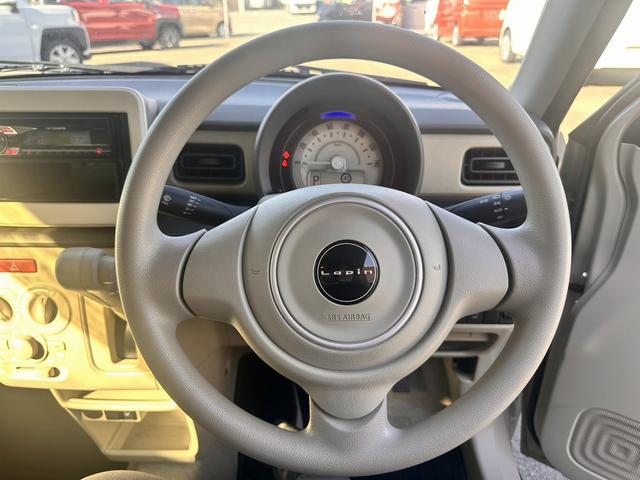 アルトラパン L 衝突被害軽減ブレーキ 車線逸脱防止装置 スマートキー クリアランスソナー アイドリングストップ ETC ECS ドライブレコーダー CDプレーヤー(21枚目)