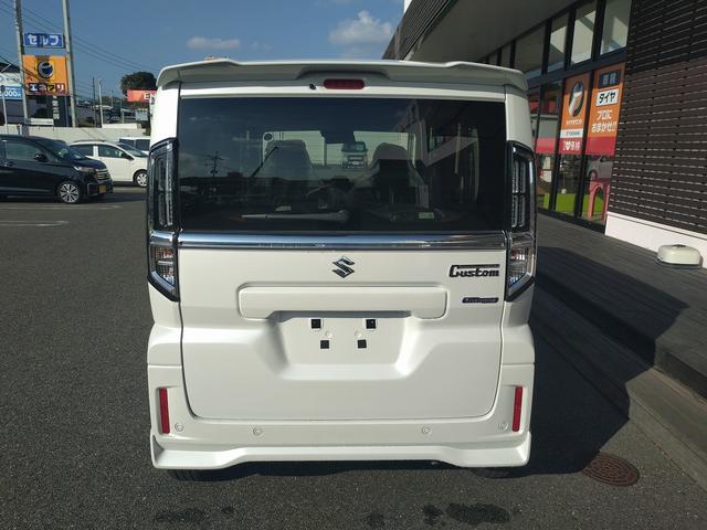 スペーシアカスタム ハイブリッドＸＳ　両側電動スライドドア　スマートキー　衝突被害軽減ブレーキ　アイドリングストップ　ＥＣＳ　シート＆ハンドルヒーター　サーキュレーター　ＬＥＤヘッドライト（7枚目）