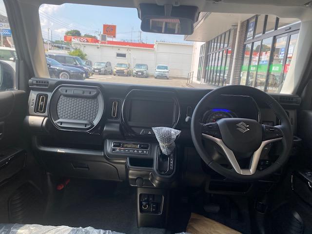 ハスラー ハイブリッドＸ　衝突被害軽減ブレーキ　車線逸脱防止装置　スマートキー　クリアランスソナー　アイドリングストップ　ＡＣＣ　ＥＣＳ　シートヒーター　ＬＥＤヘッドライト（2枚目）