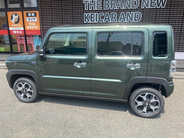 ハスラー ハイブリッドＸ　衝突被害軽減ブレーキ　車線逸脱防止装置　スマートキー　クリアランスソナー　アイドリングストップ　ＡＣＣ　ＥＣＳ　シートヒーター　ＬＥＤヘッドライト（9枚目）