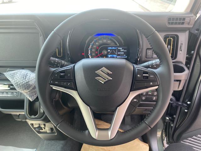 ハスラー ハイブリッドＸ　衝突被害軽減ブレーキ　車線逸脱防止装置　スマートキー　クリアランスソナー　アイドリングストップ　ＡＣＣ　ＥＣＳ　シートヒーター　ＬＥＤヘッドライト（22枚目）