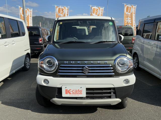 ハスラー ＪスタイルＩＩ　衝突被害軽減ブレーキ　車線逸脱防止装置　スマートキー　アイドリングストップ　シートヒーター　ＥＣＳ　ＨＩＤヘッドライト　代車ＵＰ（2枚目）