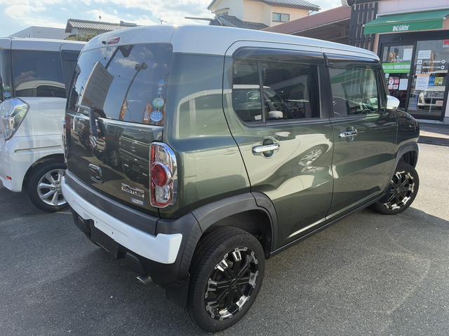 ハスラー ＪスタイルＩＩ　衝突被害軽減ブレーキ　車線逸脱防止装置　スマートキー　アイドリングストップ　シートヒーター　ＥＣＳ　ＨＩＤヘッドライト　代車ＵＰ（3枚目）