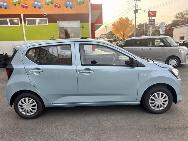 ミライース Ｌ　ＳＡＩＩＩ　衝突被害軽減ブレーキ　クリアランスソナー　アイドリングストップ　ＥＣＳ　アイドリングＳＴＯＰ　前後障害物センサー　禁煙　衝突防止　キ－レス　イモビライザー　Ｗエアバッグ　横滑防止　パワーウインドウ（5枚目）