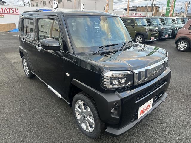 タフト G メッキパック 衝突被害軽減ブレーキ スマートキー クリアランスソナー アイドリングストップ ECS シートヒーター LEDヘッドライト(4枚目)