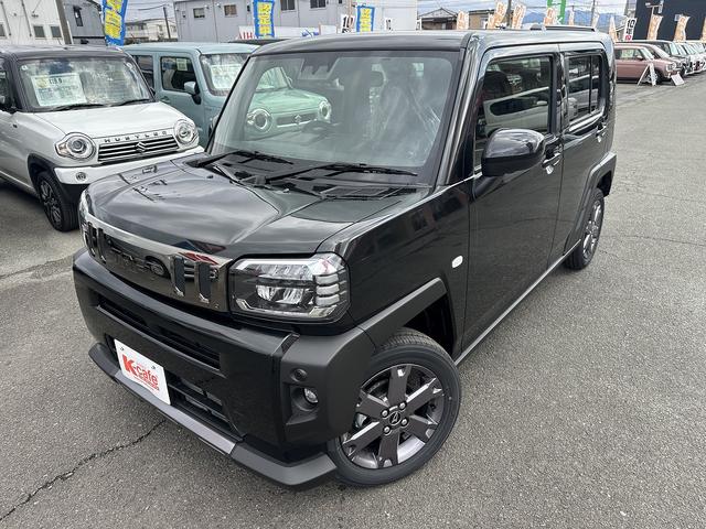 タフト G ダーククロムベンチャー 衝突被害軽減ブレーキ 車線逸脱防止装置 スマートキー クリアランスソナー アイドリングストップ ACC ECS シートヒーター LEDヘッドライト(2枚目)