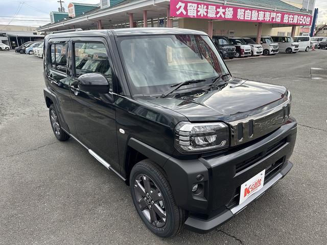 タフト G ダーククロムベンチャー 衝突被害軽減ブレーキ 車線逸脱防止装置 スマートキー クリアランスソナー アイドリングストップ ACC ECS シートヒーター LEDヘッドライト(4枚目)