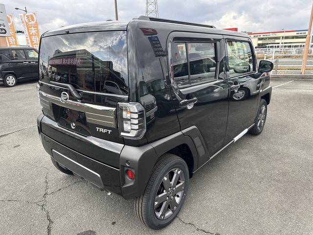 タフト G ダーククロムベンチャー 衝突被害軽減ブレーキ 車線逸脱防止装置 スマートキー クリアランスソナー アイドリングストップ ACC ECS シートヒーター LEDヘッドライト(6枚目)